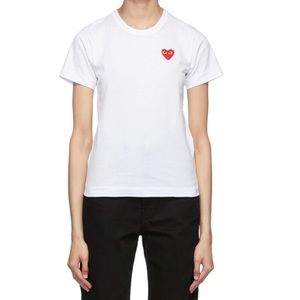 Comme des Garcon White Tshirt